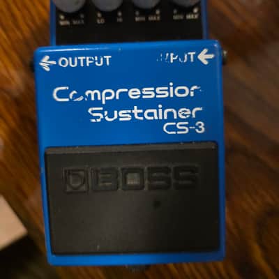 Boss CS-3 Compression Sustainer monte allum Opto Mod