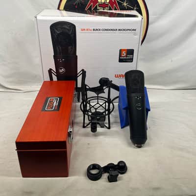 Warm Audio WA-87 R2 Large-Diaphragm Multipattern Condenser Microphone with Shock Mount, Case and Box