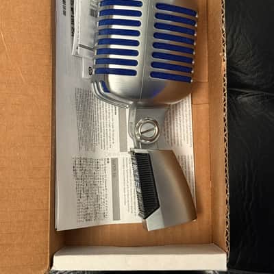 Shure Super 55 Deluxe Supercardioid Dynamic Microphone 2017 - Present - Chrome
