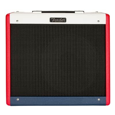 Fender Blues Junior IV FSR Limited Edition "Color Trio" 15-Watt 1x12" Guitar Combo 2026 - Red / White / Blue