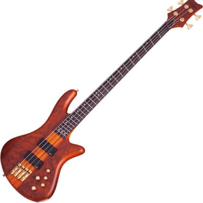 Schecter Stiletto Studio-4 FF Electric Bass Honey Satin
