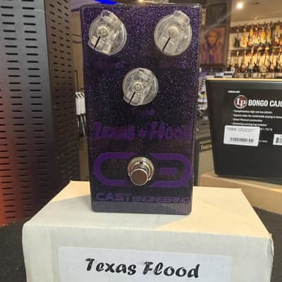 Cast Engineering Texas Flood Over Drive Pedal **Very Rare** (Pre-Owned)