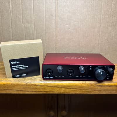 Focusrite Scarlett 2i2 3rd Gen USB Audio Interface please read description