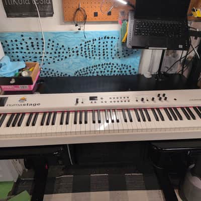 Studiologic Numa Stage - 88-Key Graded Weighted Hammer-Action Digital Piano with Synth Models - White