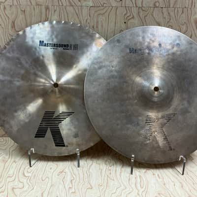 Zildjian 14" K Series Mastersound Hi-Hat Cymbals (Pair) 1999 - Present - Traditional