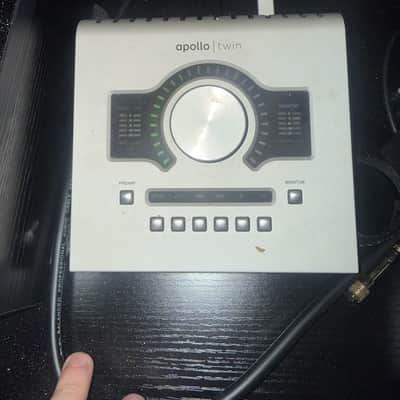 Universal Audio Apollo Twin DUO Thunderbolt Audio Interface 2010s - Silver