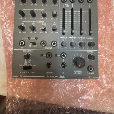 Behringer 305 EQ/Mixer/Output Eurorack Synthesizer Module 2020 - Present - Gray