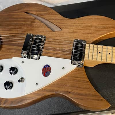 NEW! Rickenbacker 330W Walnut - Semi Hollow Electric Guitar - Authorized Dealer - 6.6 lbs - G06821