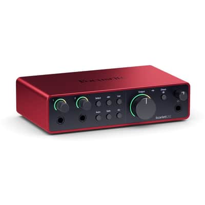 MINT Focusrite Scarlett 2i2 - 4th Gen 2-in, 2-out USB Audio Interface w/ Mic Preamp